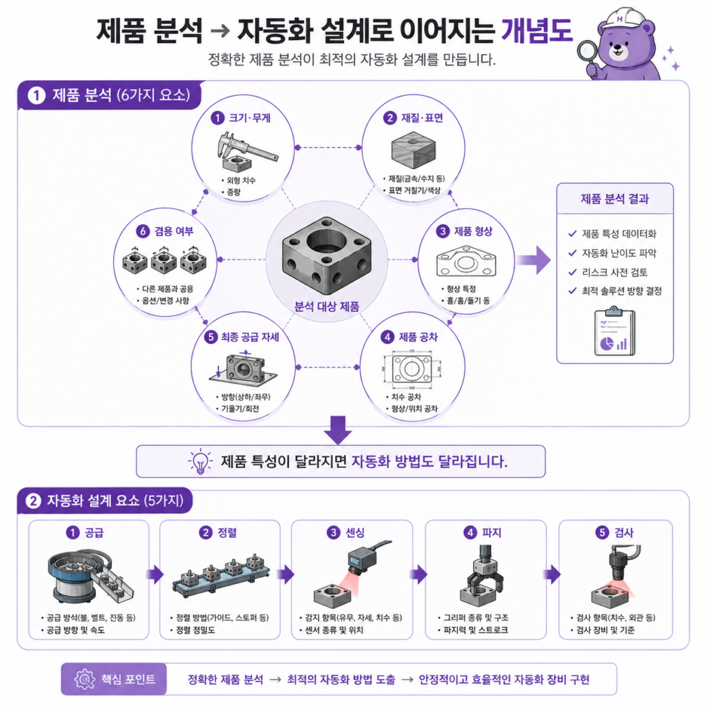 제품 분석 개념도