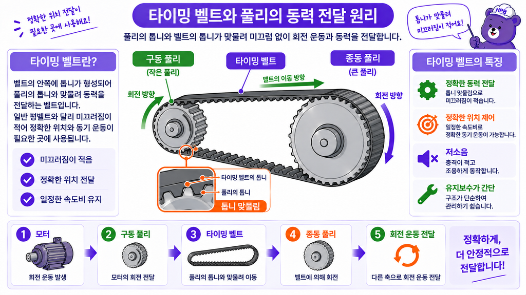 타이밍 풀리(Timing Pulley)